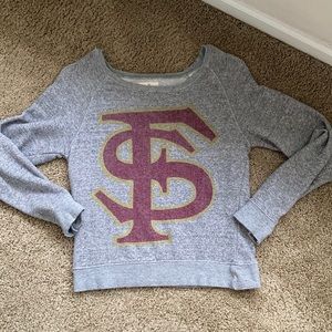 Florida State Off-shoulder Sweatshirt